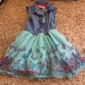 Dresses | 4t Toddler Butterfly Dress 